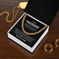 To My Husband | You Are Enough-Cuban Link Chain