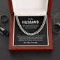 To My Husband | You Are Enough-Cuban Link Chain