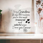 To My Grandma | Acrylic Plaque