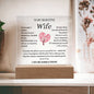 To my Wife | Night Light