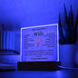 To my Wife | Night Light