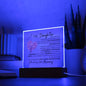 To My Daughter from Mummy | Acrylic Night Light