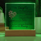 To My Daughter from Mummy | Acrylic Night Light