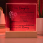 To My Daughter from Mummy | Acrylic Night Light