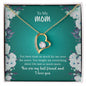 To My Mom | I Love You - Forever Love Necklace