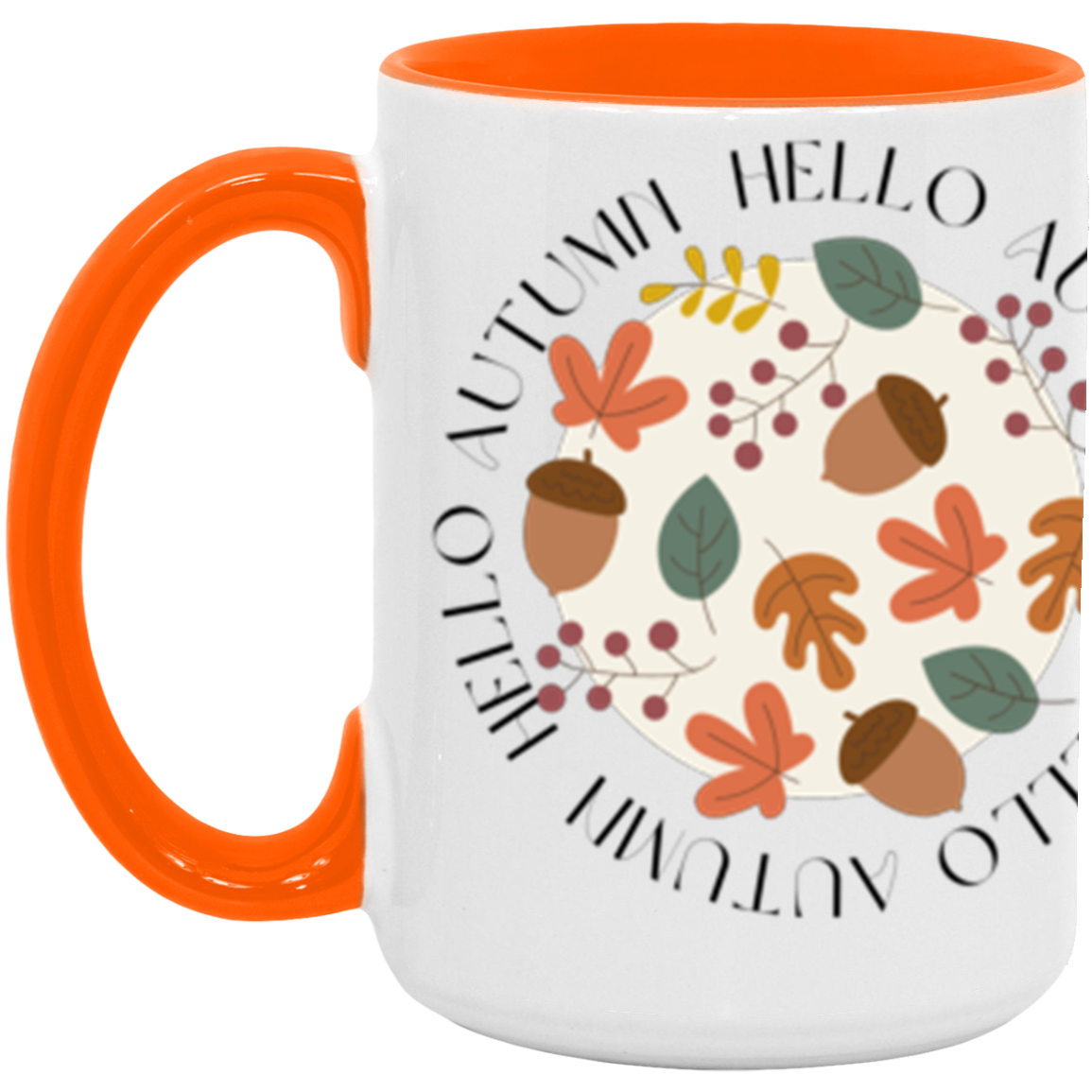 Hello Autumn 15oz. Accent Mug