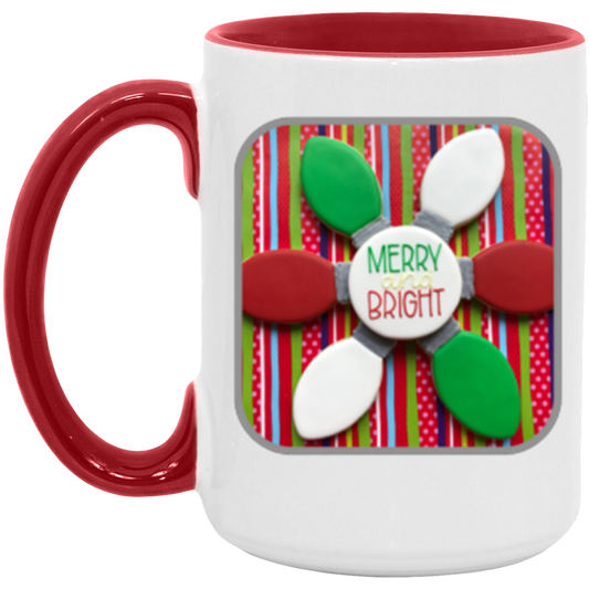 Merry & Bright 15oz. Accent Mug