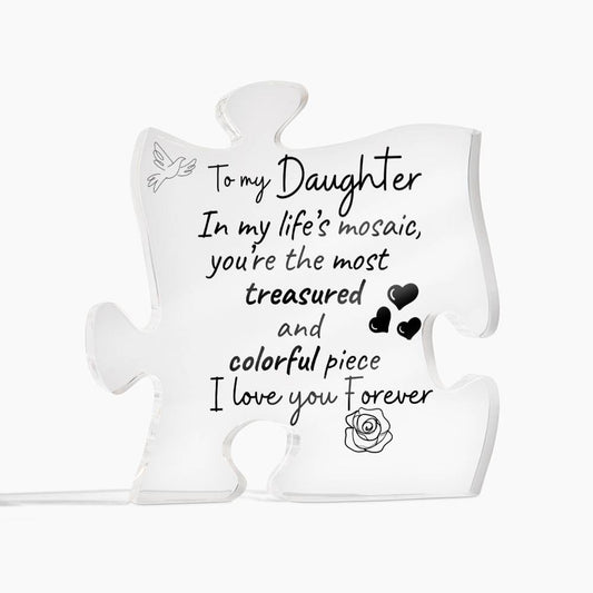 To My Daughter | Acrylic Plaque