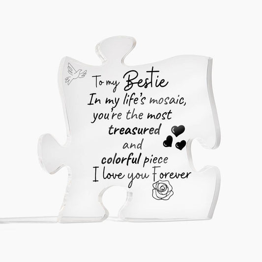 To My Bestie | Acrylic Plaque