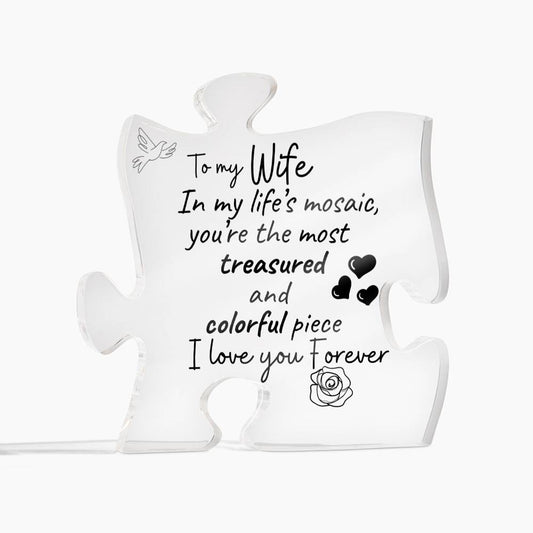 To My Wife | Acrylic Plaque